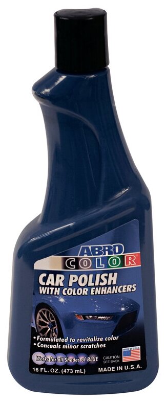 ABRO AB301BLU Полироль кузова цветная голубая 473мл. ABRO (AB301-BLU) ***