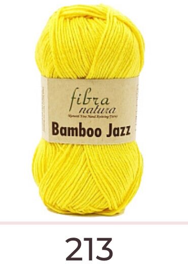 Пряжа для вязания Fibra natura Bamboo jazz 50% хлопок 50% бамбук;50гр-120м (5 мотков)