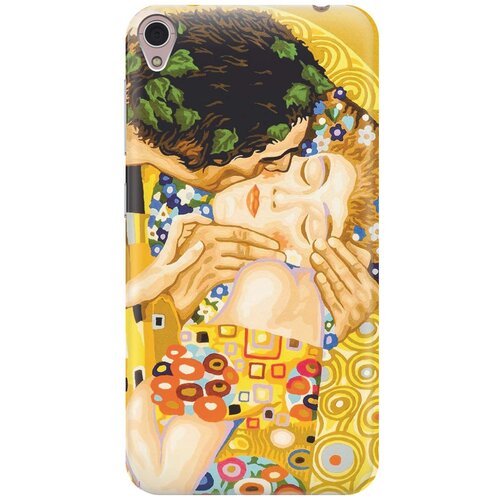 фото Cиликоновый чехол на asus zenfone live (zb501kl) / асус зенфон лайв (зб501кл) с принтом "поцелуй" gosso