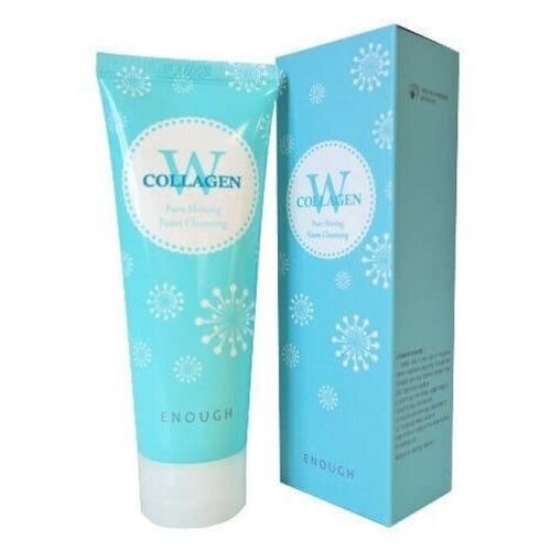 Очищающая пенка с морским коллагеном W Collagen Pure Shining Foam Cleansing, 100 г