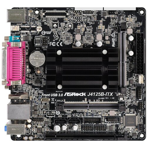 Материнская плата ASRock J4125B-ITX 1017500₽