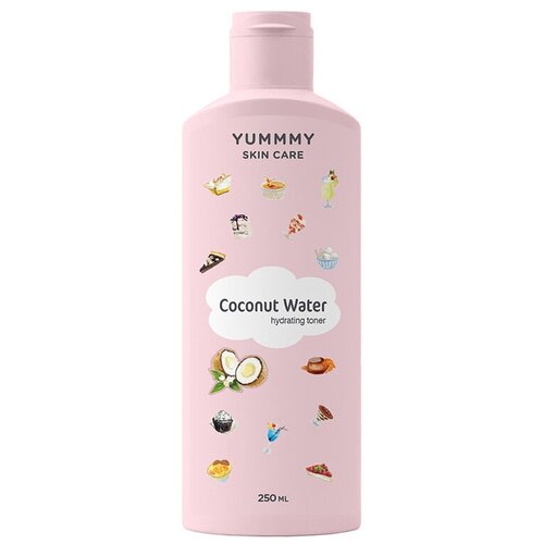 YUMMMY Skin Care Тоник увлажняющий Coconut Water, 250 мл