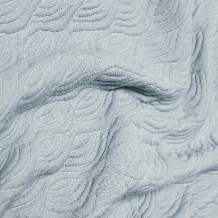 Покрывало Perina Волна, 140 х 215 см, голубой - фотография № 11