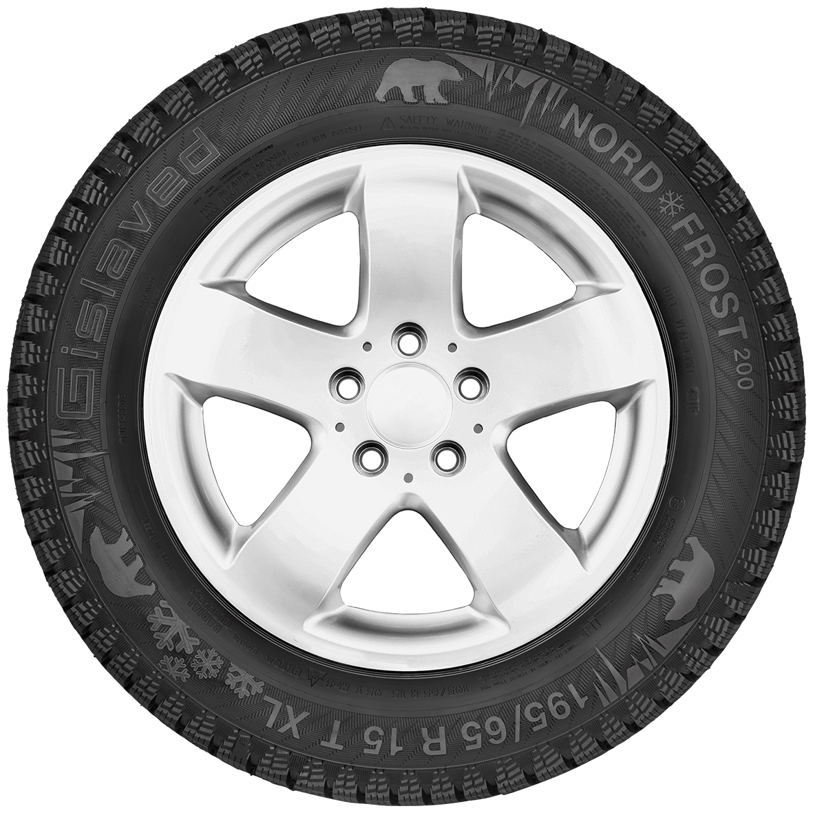 Шина Gislaved Nord Frost 200 195/55 R15 89T шип - фото №2