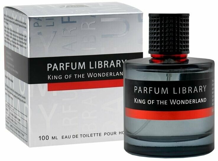 Туалетная вода мужская 100мл, Parfum Library King of the Wonderland