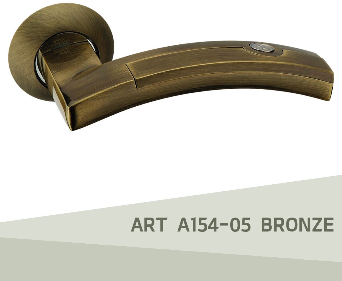 Дверные межкомнатные ручки ADDEN BAU ART A154-05 BRONZE (со сменными элементами)