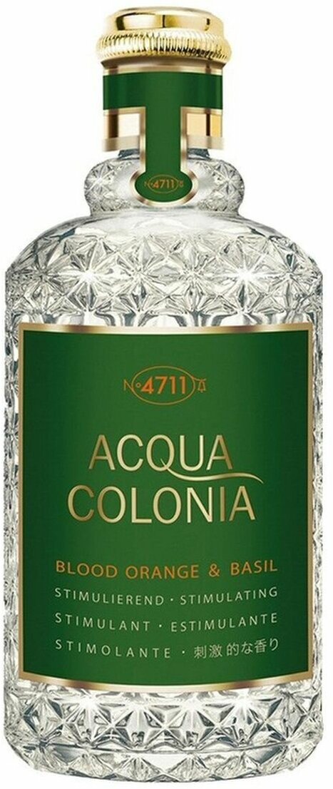 Одеколон 4711 HOUSE OF AQUA COLONIA BLOOD ORANGE & BASIL унисекс 100 мл