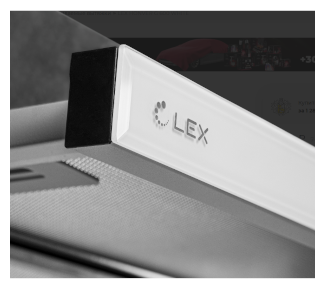 Вытяжка Lex HONVER 600 WHITE - фотография № 2