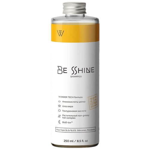 Шампунь PROSTO COSMETICS для сияния и блеска волос Be Shine, 300 мл