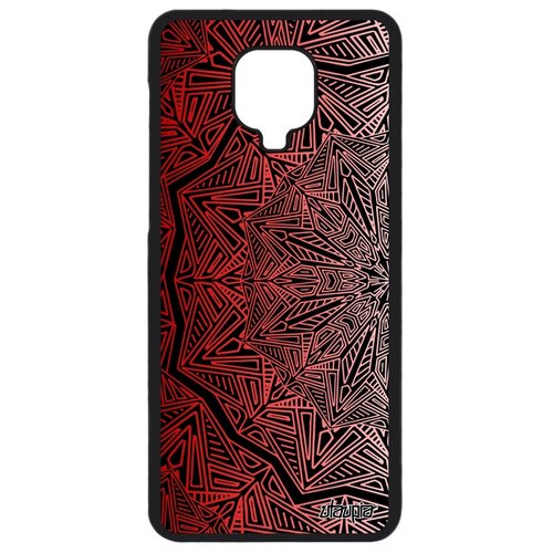 фото Чехол на xiaomi redmi note 9s, "мандала" роза цветок utaupia