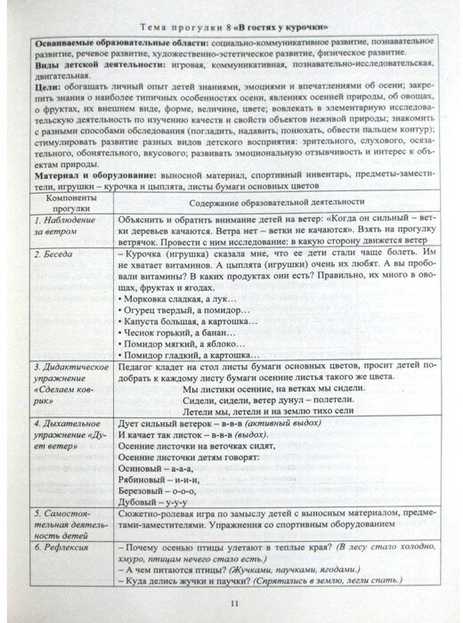 Образовательная деятельность на прогулках. Картотека прогулок на каждый день по программе "Детство" - фото №2