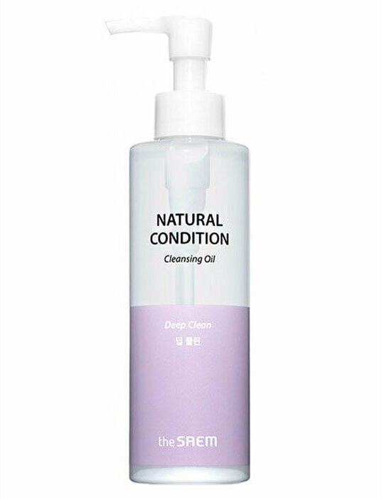 The Saem гидрофильное масло для жирной кожи Natural Condition Cleansing Oil Deep Clean