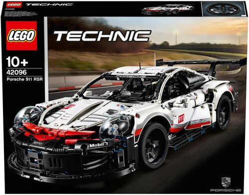 Конструктор LEGO Technic 42096 Porsche 911 RSR, 1580 дет.