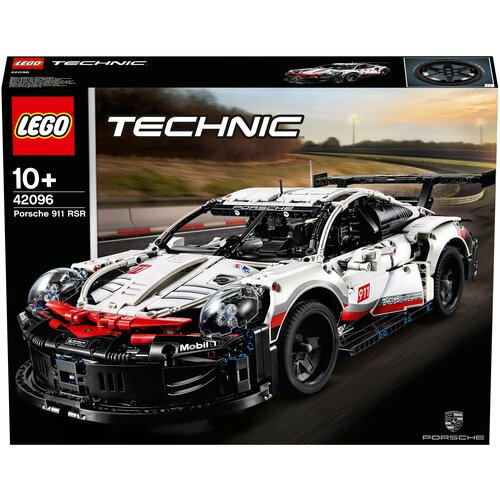 настенное крепление кронштейн для lego technic 42096 porsche 911 rsr 42056 porsche gt3 rs Конструктор LEGO Technic 42096 Porsche 911 RSR, 1580 дет.