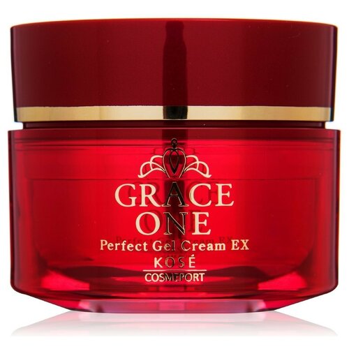 KOSE Гель для лица GRACE ONE для кожи после 50 лет, с коллагеном банка,100гр