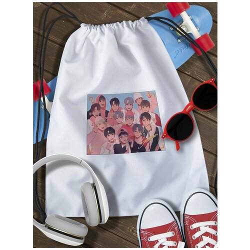 Мешок для cменной обуви Музыка Seventeen - 32469 85pcs set kpop seventeen character stickers cartoon seventeen fashion cute k pop 17 sticker