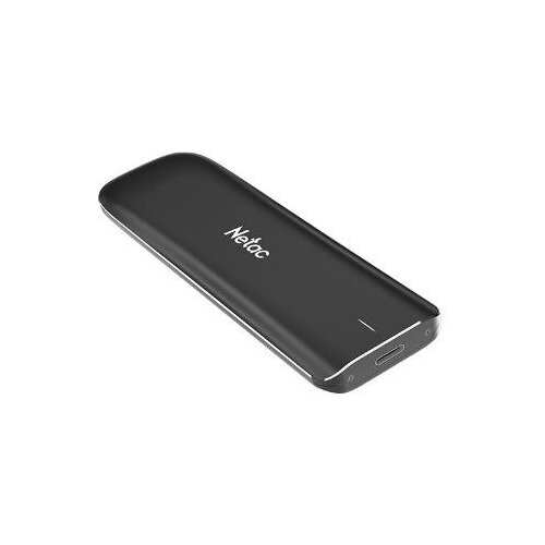 Netac ZX Black 250GBUSB 3.2 Gen 2 Type-C External SSD, R/W up to 1050MB/950MB/s, with USB C to A cable and USB C to C cable 3Y wty