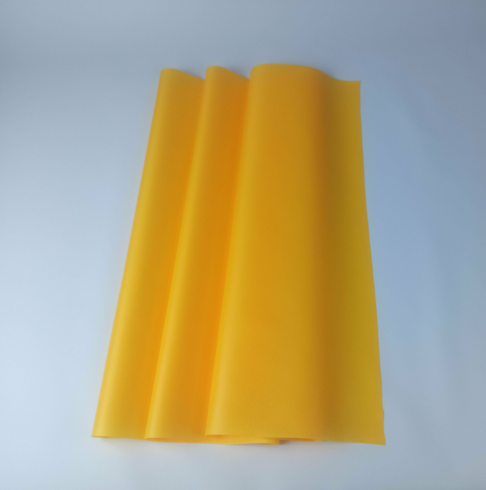 Уличная ткань Оксфорд (oxford) 210d PU 1000, 2 м, ткань водонепроницаемая ветрозащитная, цвет желтый