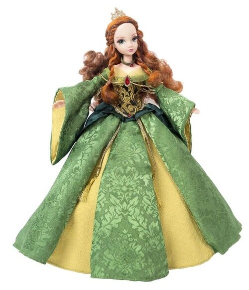 Кукла Sonya Rose Золотая коллекция Лесная принцесса, 28 см, R4400N зеленый