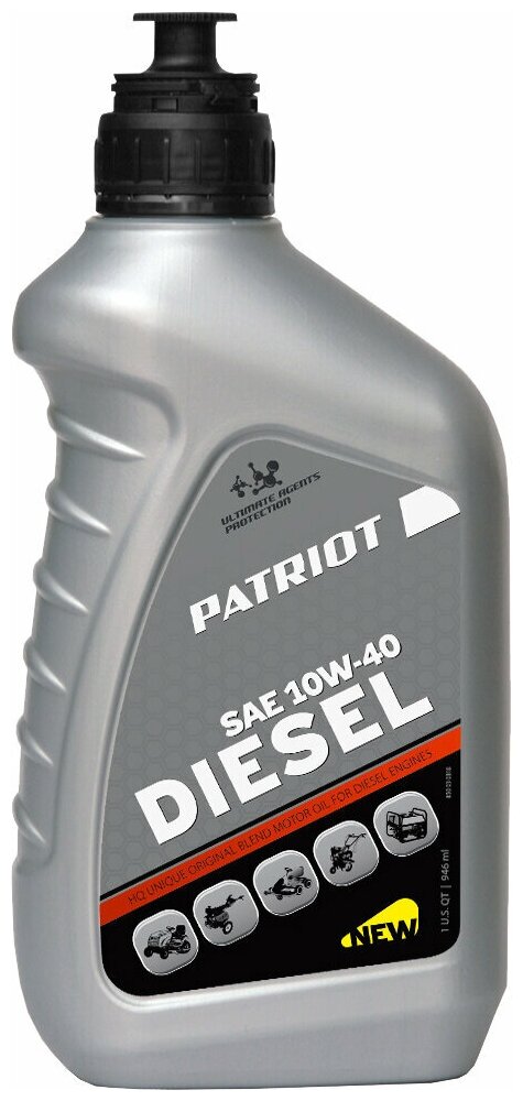 Масло для садовой техники PATRIOT Diesel