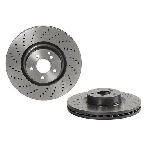 фото Тормозной диск brembo 09.c943.11 для mercedes s-class c215,w220