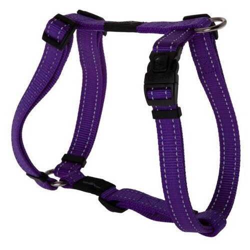 Rogz Шлейка серия Utility, размер S (23-37см), ширина 1,1 см, черный (H-HARNESS) SJ14A | H-HARNESS, 0,03 кг