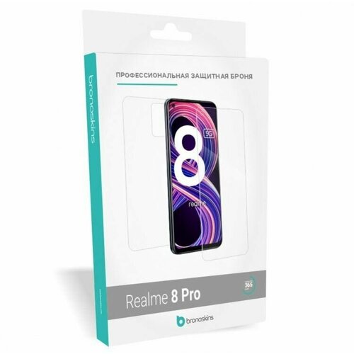 Защитная Броня для Realme 8 Pro (Глянцевая, Комплект FullBody)