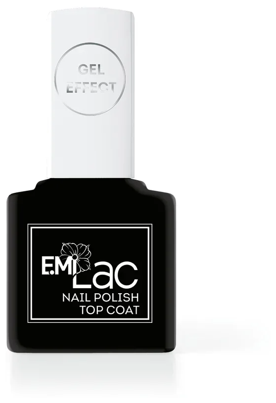 E.Mi Верхнее покрытие Ultra Strong Top Coat Gel Effect