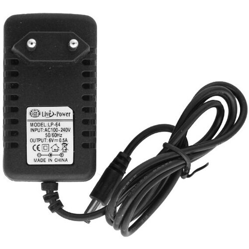 Блок питания 6V 05A 55x25 мм 44000₽