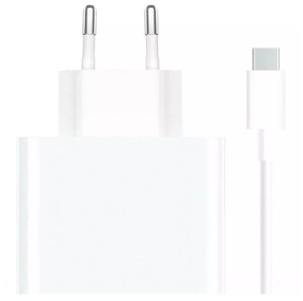 Сетевое зарядное устройство Xiaomi 67W Charging Combo USB-C белый