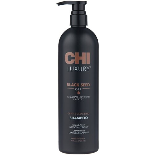 Купить CHI Luxury Black Seed Oil Shampoo Шампунь для мягкого очищения волос 739 мл