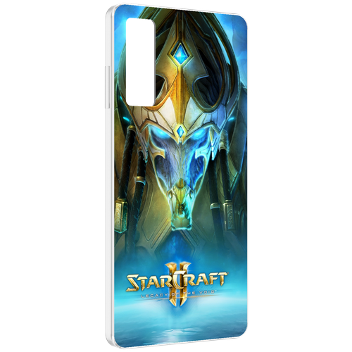 Чехол MyPads StarCraft II Legacy of the Void для TCL 20 5G задняя-панель-накладка-бампер чехол mypads starcraft ii legacy of the void для nokia g400 5g задняя панель накладка бампер