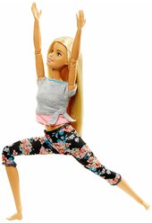 Кукла Barbie Безграничные движения Блондинка, 29 см, FTG81
