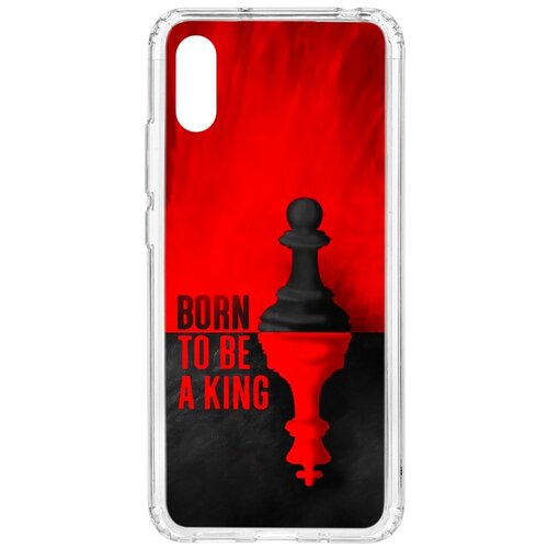 фото Чехол на xiaomi redmi 9a kruche print born to be a king кruче