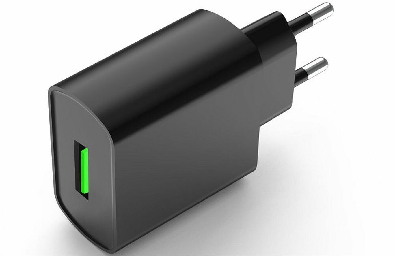 Сетевое зарядное устройство Accesstyle Sunset 18WU, USB, 3A, черный Noname - фото №8