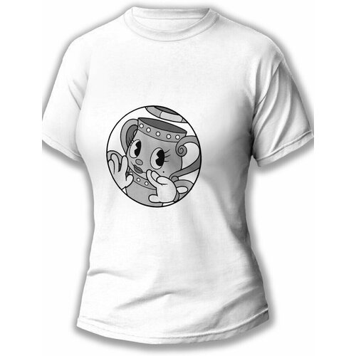 фото Футболка размер m, белый будь на стиле