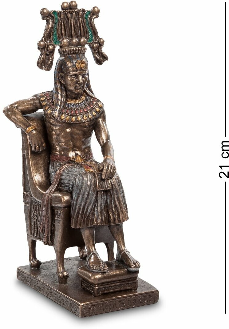 Статуэтка "Фараон на троне" WS-470 Veronese 902562
