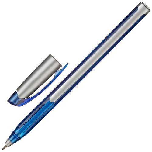 Купить Ручка шариковая неавтоматическая Unimax Trio синяя толщина линии 0.5 мм, 966897, синий