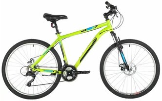 Горный (MTB) велосипед Foxx Atlantic D 26 (2021) зеленый 14" (требует финальной сборки)