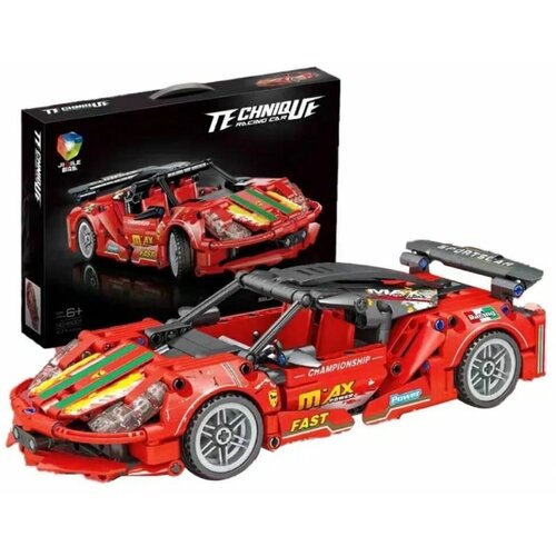 Конструктор/ Technic/ Гоночная машина Феррари Ferrari / 471 деталь/ 48001/ ребенку конструктор technic гоночная машина феррари ferrari 471 деталь 48001 ребенку