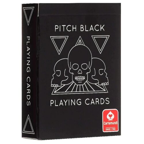 Карты для покера Cartamundi Pitch Black