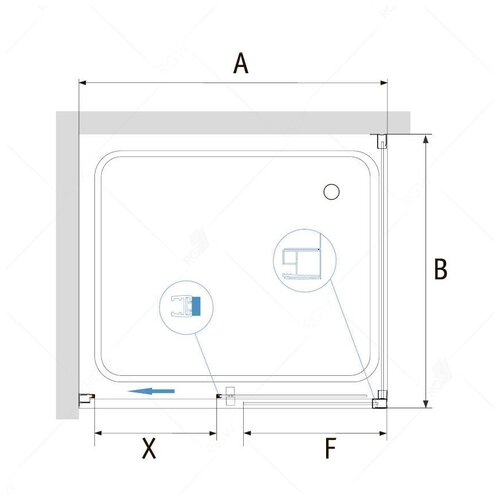 душевой уголок rgw passage pa 76 1b 120x80 350876128 14 профиль черный стекло прозрачное Душевой уголок RGW Passage PA-76-1B 120x80 350876128-14 профиль Черный стекло прозрачное