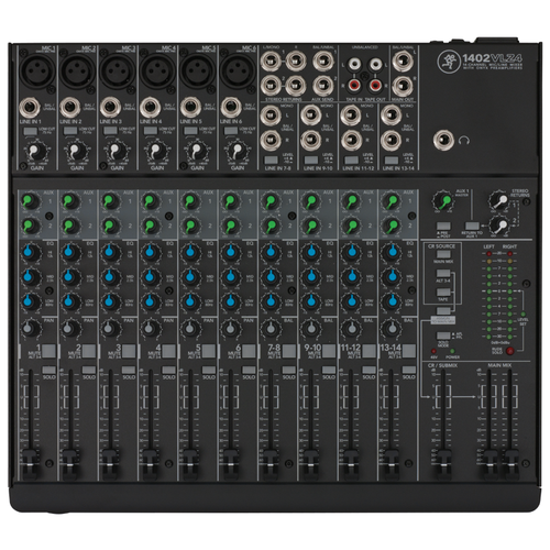 Mackie 1402 VLZ 4 Микшер компактный аналоговый микшерный пульт mackie profx10v3