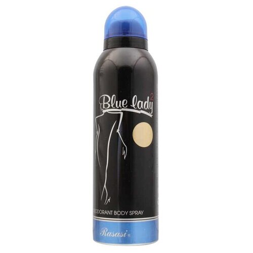 Rasasi Perfumes Женский Blue Lady LIncontournable Дезодорант-спрей (spray) 200мл