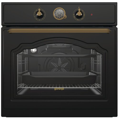 Электрический духовой шкаф Gorenje BO 7530 CLB черный 9596900₽