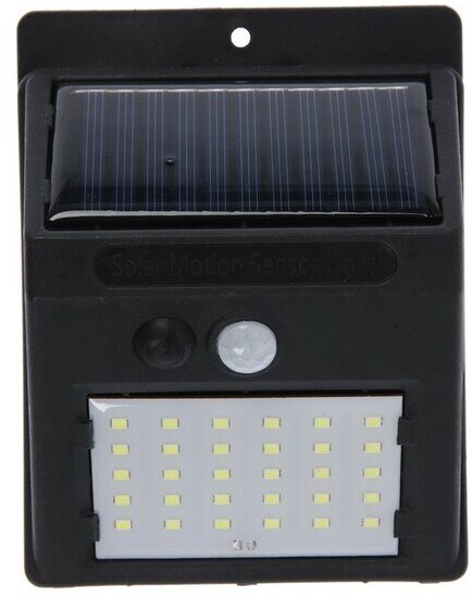 Luazon Lighting Светильник уличный на солнечной батарее 4090233 светодиодный, 6 Вт, цвет арматуры: черный - фотография № 12