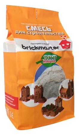 Набор для строительства Brickmaster Конструктор Избушка + Смесь для строительства - фото №3