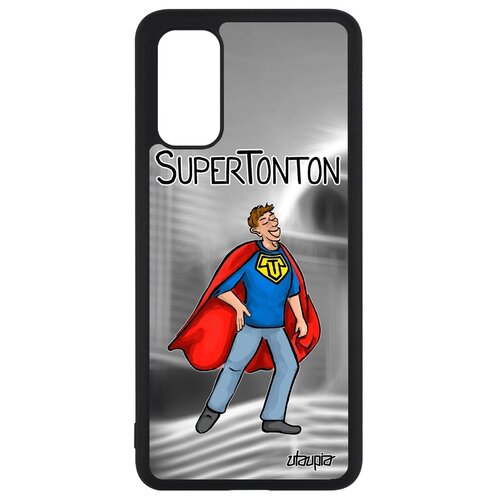 фото Чехол на мобильный galaxy s20, s20 5g, "супердядя" герой комичный utaupia