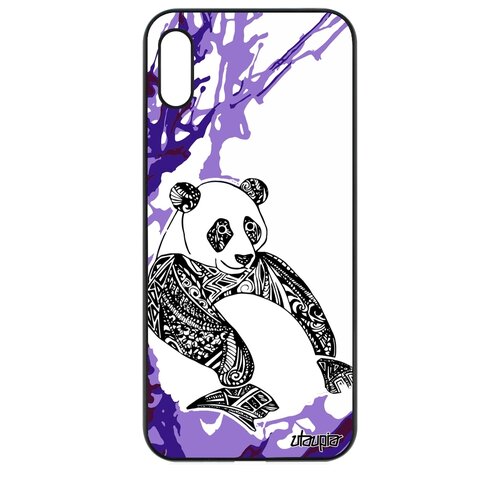 фото Чехол на смартфон honor 8a, "панда" детеныш большая utaupia