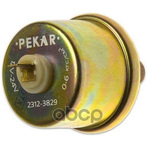 PEKAR 23123829010 Датчик давления масла для а/м ГАЗ 31105, 3302, УАЗ 31519, 3163 (под клемму, для двиг. ЗМЗ-406,409,51 1шт